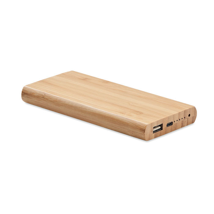 GO6815 Power bank in bamboo da 6000mAh