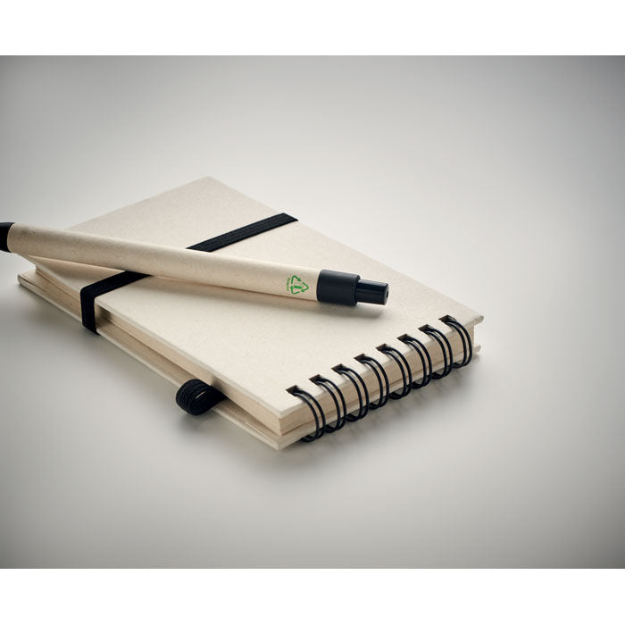 GO6837 Notebook A6 in cartone del latte riciclato