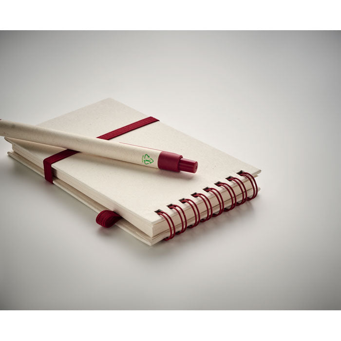 GO6837 Notebook A6 in cartone del latte riciclato
