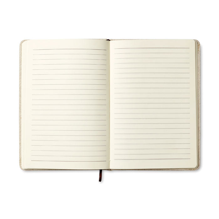 GO6930 Notebook A6 con cover in canvas