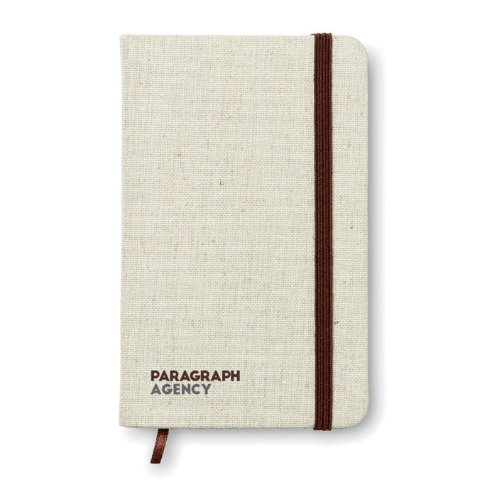 GO6930 Notebook A6 con cover in canvas
