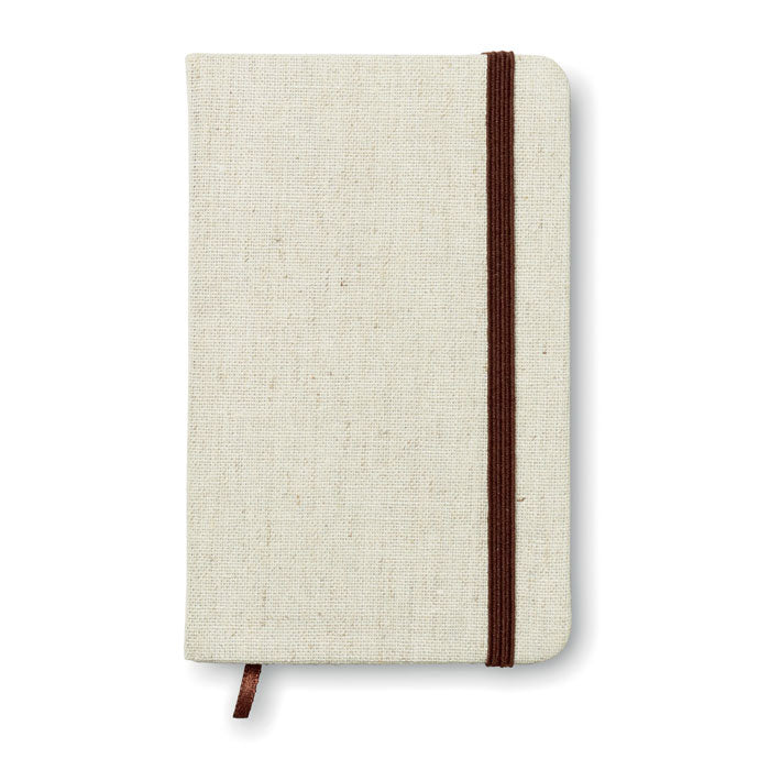 GO6930 Notebook A6 con cover in canvas