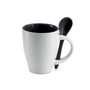 GO7344 Tazza bicolore con cucchiaino 250 ml