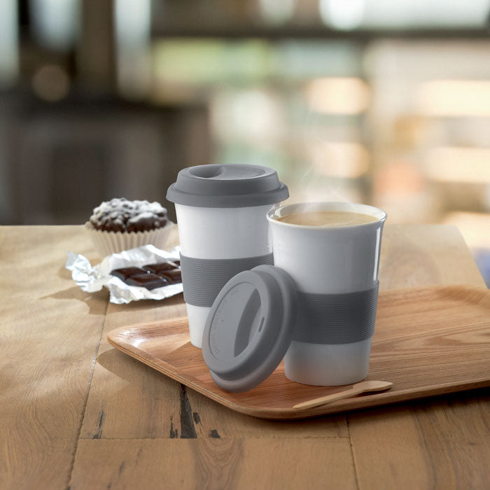 GO7683 Tazza in ceramica e silicone 400 ml