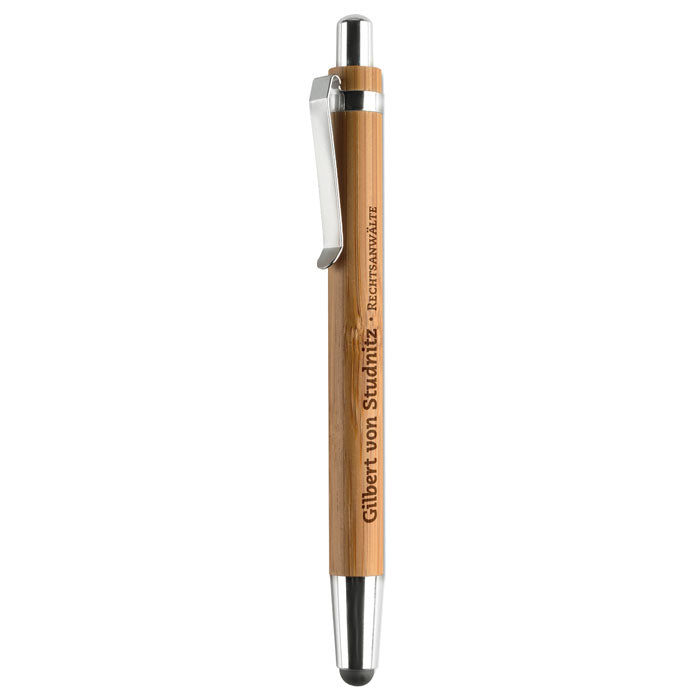 GO8052 Penna a sfera in ABS e bamboo