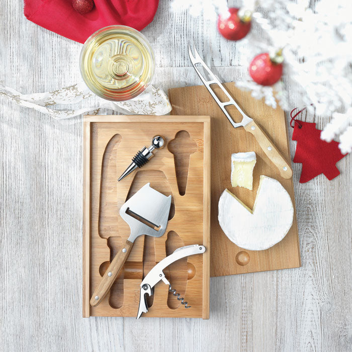 GO8416 Set formaggio e vino