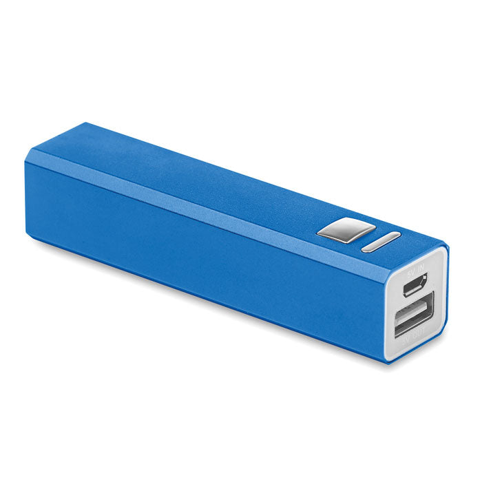 GO8602 Power bank in alluminio