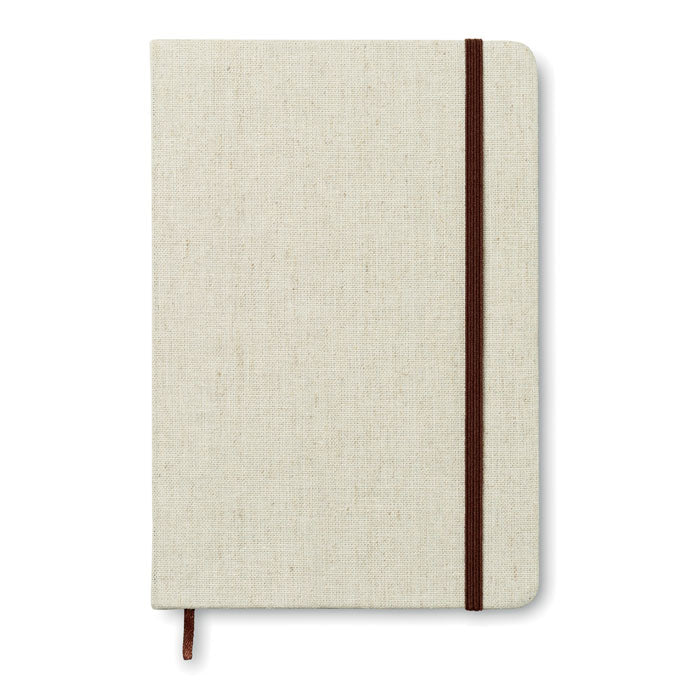 GO8712 Notebook A5 con cover in canvas