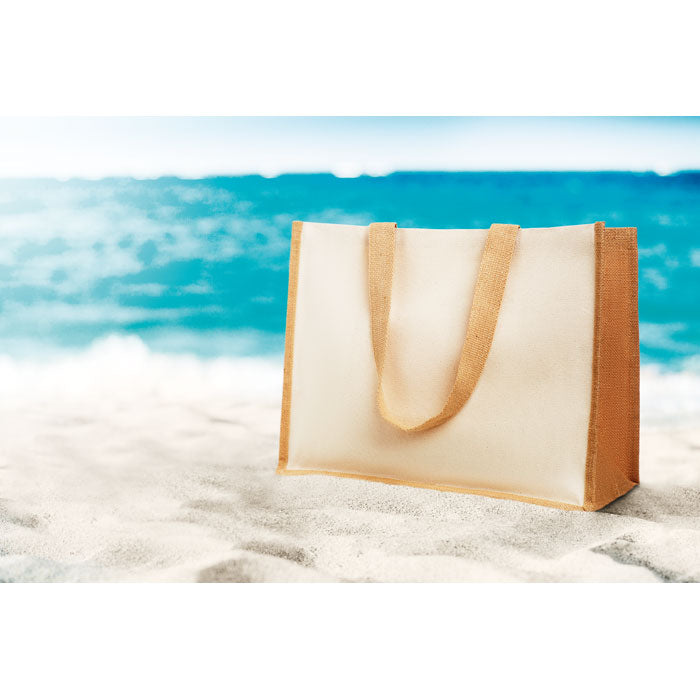 GO8967 Shopper in juta e tela