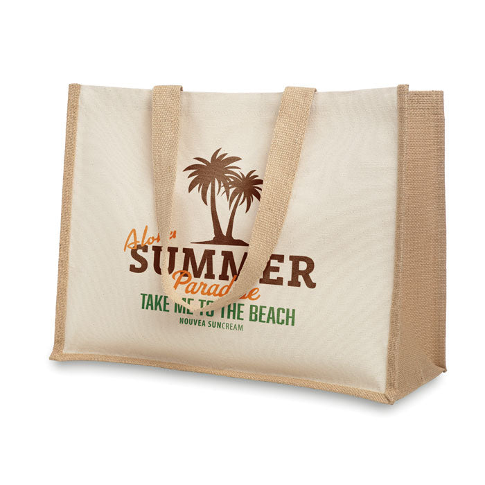 GO8967 Shopper in juta e tela