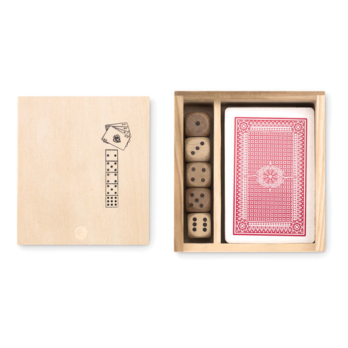 GO9187 Set gioco carte e dadi