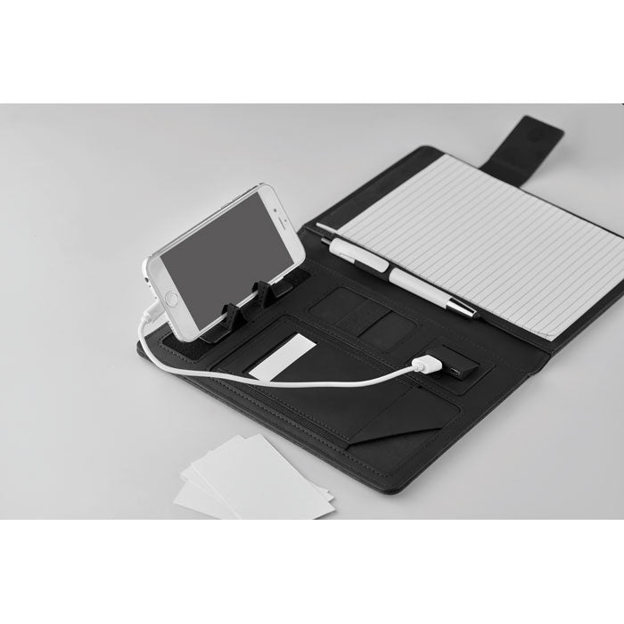 GO9231 Porta blocco A5 con powerbank