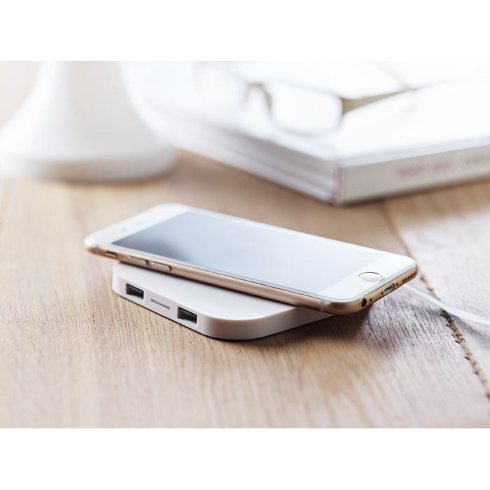 GO9309 Powerbank a induzione con HUB