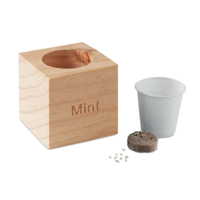 GO9337 Mini vaso in legno