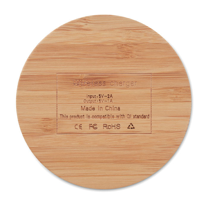 GO9434 Caricatore wireless in bamboo
