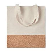 GO9517 Shopper c/dettagli in sughero da 160 gr/m²