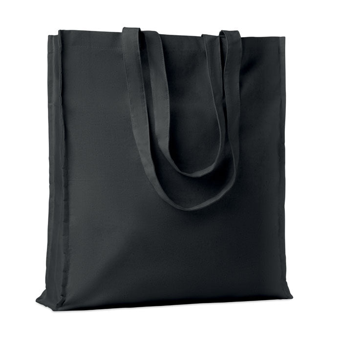 GO9596 Shopper in cotone c/soffietto da 140 gr/m²