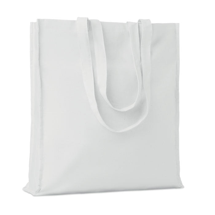 GO9596 Shopper in cotone c/soffietto da 140 gr/m²