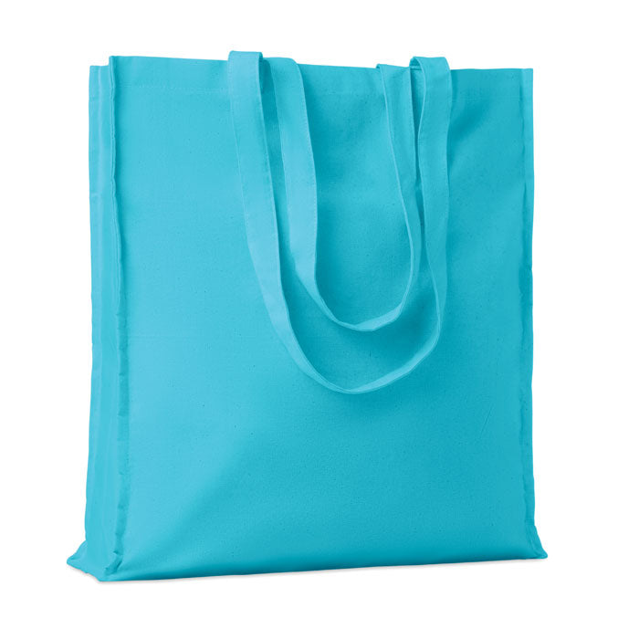 GO9596 Shopper in cotone c/soffietto da 140 gr/m²