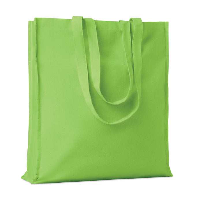 GO9596 Shopper in cotone c/soffietto da 140 gr/m²