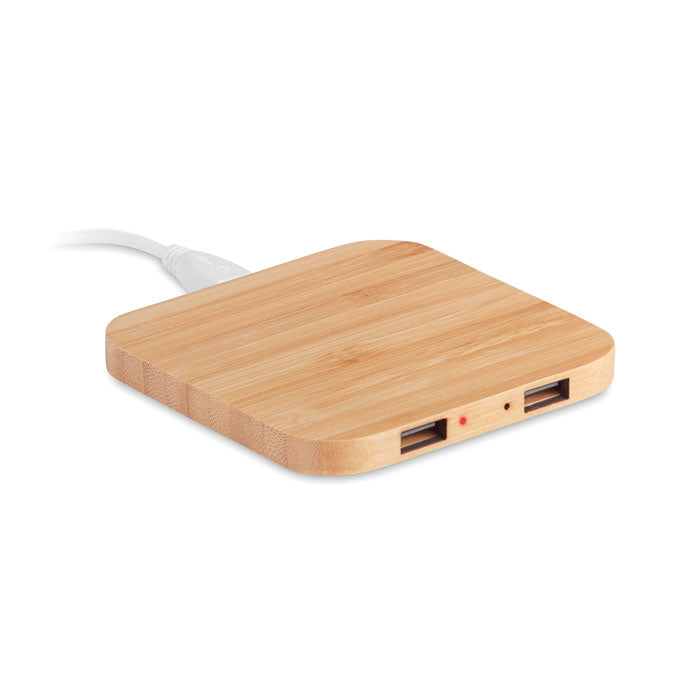 GO9698 Caricatore wireless in bamboo