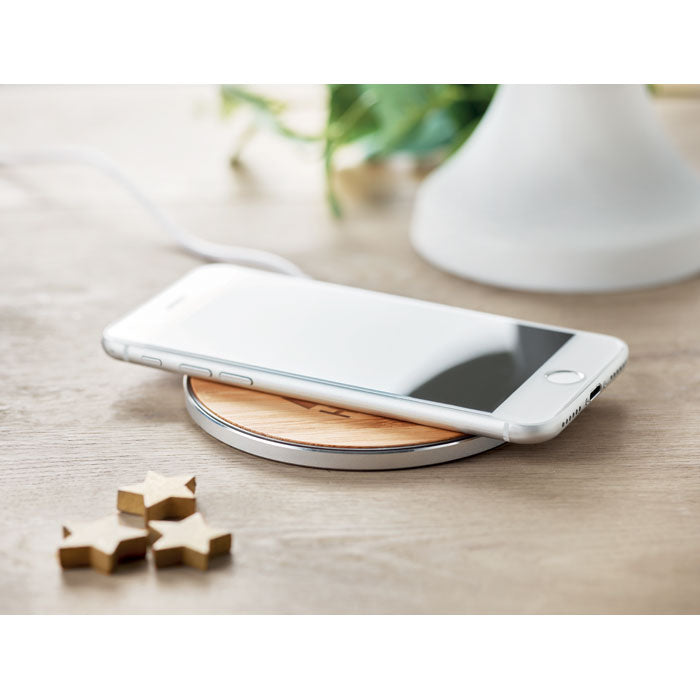 GO9787 Caricatore wireless in bamboo