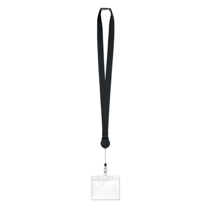 GO9852 Lanyard con badge estraibile