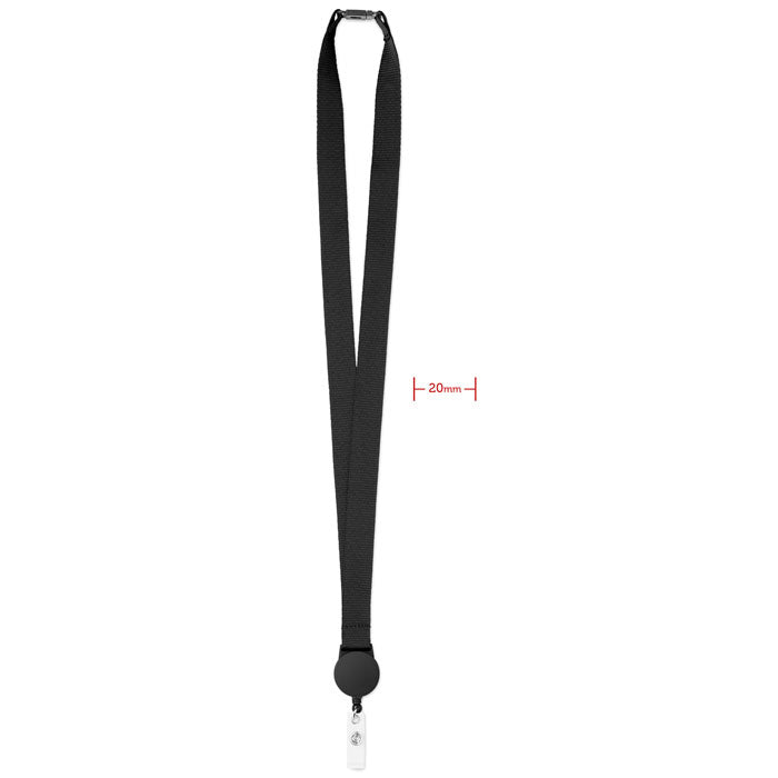 GO9852 Lanyard con badge estraibile