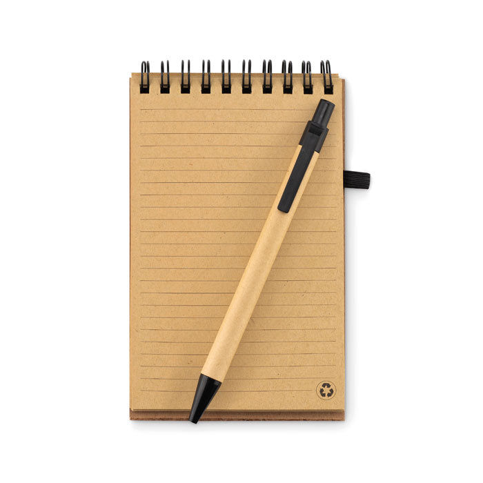 GO9857 Notebook A6 in sughero con penna