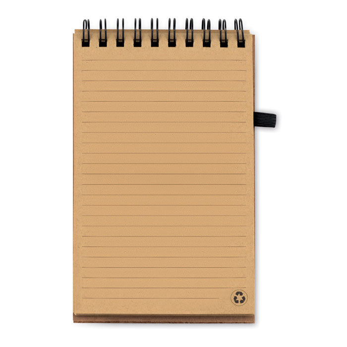 GO9857 Notebook A6 in sughero con penna