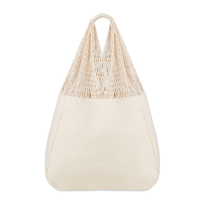 GO9897 Borsa mare in cotone/rete