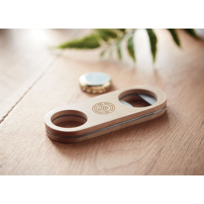 GO9925 Apribottiglie in bamboo